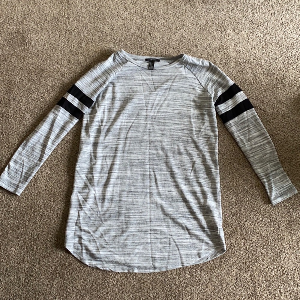 Long Sleeve Grey Dress